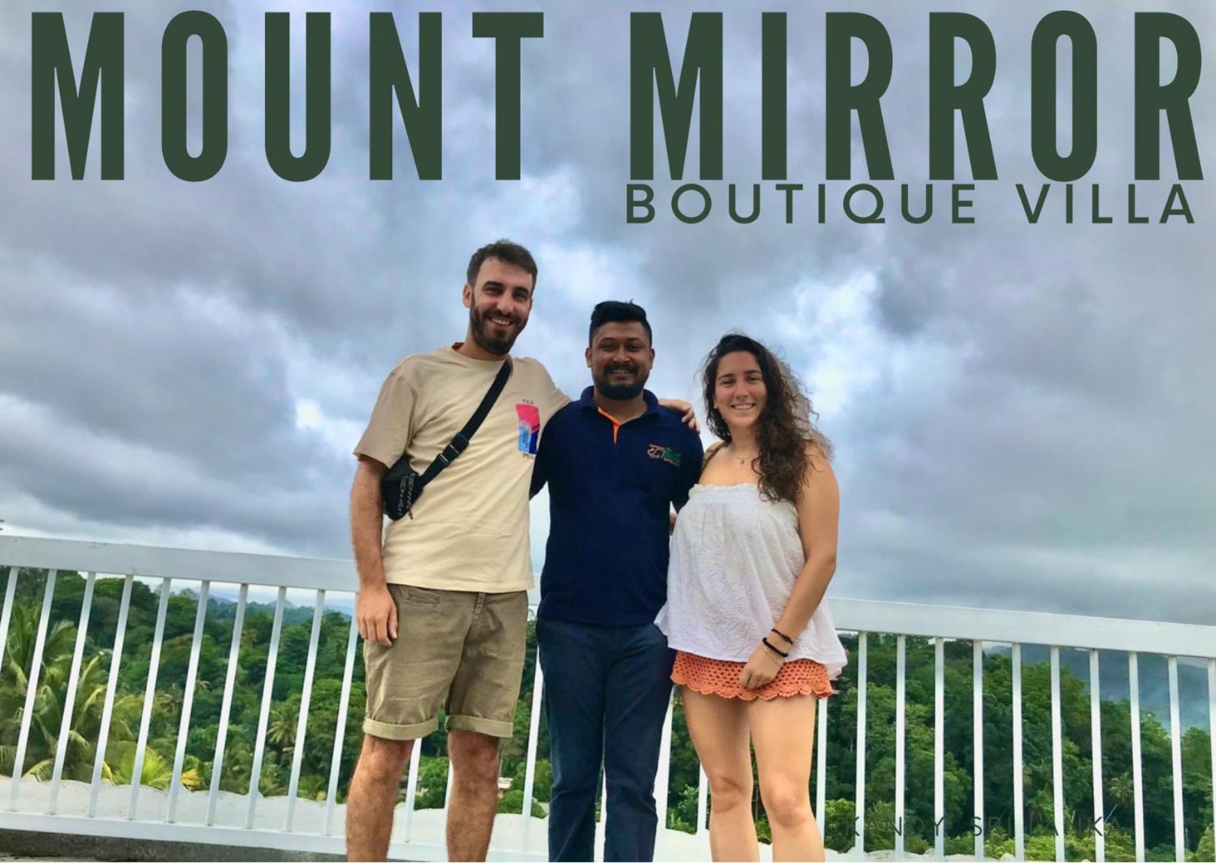 Kandyan Mount Mirror Boutique Villa Dış mekan fotoğraf